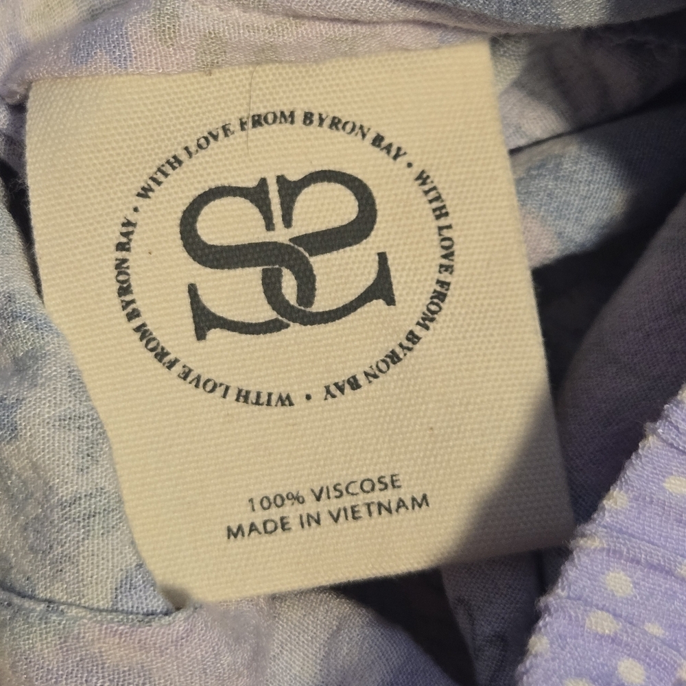 SPELL Womens Boho Colorful Patchwork Jacaranda Ch… - image 6